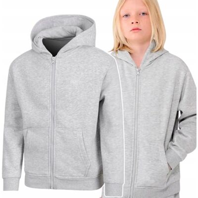 BLUZA 4F CHŁOPIĘCA DZIECIĘCA DRESOWA ROZPINANA Z KAPTUREM OCIEPLANA ZAMEK 146 BLUZA 4F CHŁOPIĘCA DZIECIĘCA DRESOWA ROZPINANA Z KAPTUREM OCIEPLANA ZAMEK 146