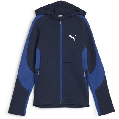Bluza chłopięca Puma EVOSTRIPE FULL-ZIP DK granatowa 67919614 r 116 Bluza chłopięca Puma EVOSTRIPE FULL-ZIP DK granatowa 67919614 r 116