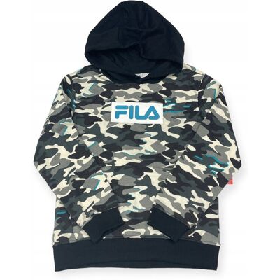Bluza Chłopięca Wciągana Z Kapturem Fila S(8) Bluza Chłopięca Wciągana Z Kapturem Fila S(8)