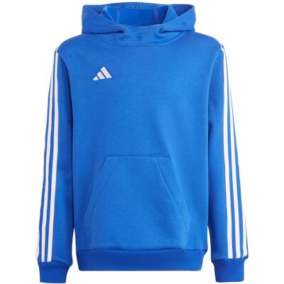 Bluza dla dzieci adidas Tiro 23 League Sweat Hoodie niebieska IC7855 128cm Bluza dla dzieci adidas Tiro 23 League Sweat Hoodie niebieska IC7855 128cm