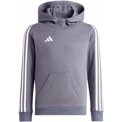 Bluza dla dzieci adidas Tiro 23 League Sweat Hoodie szara HZ3016 152cm Bluza dla dzieci adidas Tiro 23 League Sweat Hoodie szara HZ3016 152cm