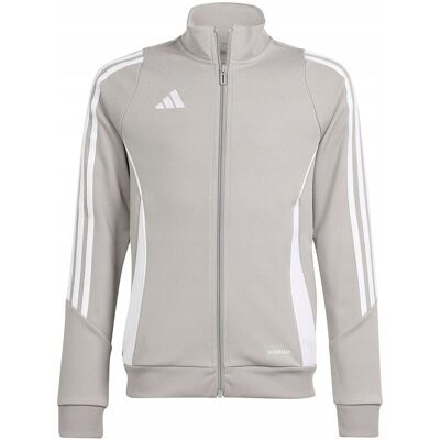 Bluza dla dzieci adidas Tiro 24 Training szara IR9508 116cm Bluza dla dzieci adidas Tiro 24 Training szara IR9508 116cm