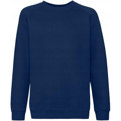 FRUIT OF THE LOOM Bluza Dziecięca Raglan Sweat Navy R. 5-6(116) FRUIT OF THE LOOM Bluza Dziecięca Raglan Sweat Navy R. 5-6(116)