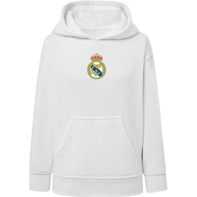 JHK Bluza Dziecięca Real Madryt Biały 9-11 JHK Bluza Dziecięca Real Madryt Biały 9-11
