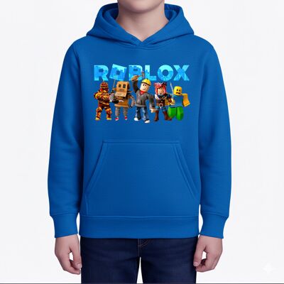 JHK Bluza Dziecięca Roblox 003 12-14 Niebieski JHK Bluza Dziecięca Roblox 003 12-14 Niebieski