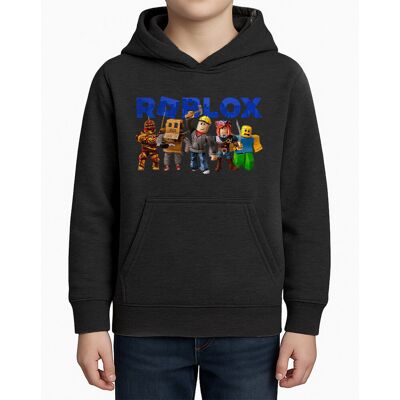 JHK Bluza Dziecięca Roblox 003 5-6 Czarny JHK Bluza Dziecięca Roblox 003 5-6 Czarny