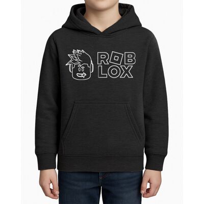 JHK Bluza Dziecięca Roblox 008 5-6 Czarny JHK Bluza Dziecięca Roblox 008 5-6 Czarny