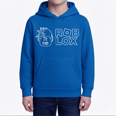 JHK Bluza Dziecięca Roblox 008 9-11 Niebieski JHK Bluza Dziecięca Roblox 008 9-11 Niebieski