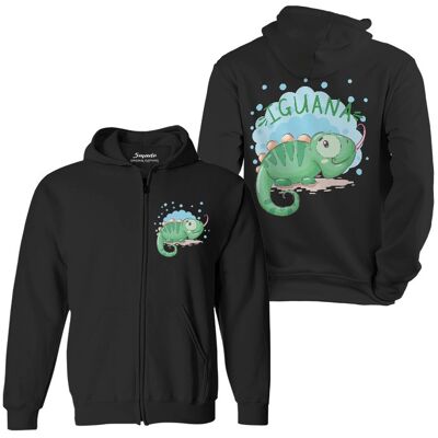 Bluza dziecięca rozpinana z kapturem Iguana 104 5made Bluza dziecięca rozpinana z kapturem Iguana 104 5made