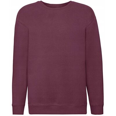 FRUIT OF THE LOOM Bluza Dziecięca Set-In Sweat Burgundowy R. 3-4(104) FRUIT OF THE LOOM Bluza Dziecięca Set-In Sweat Burgundowy R. 3-4(104)
