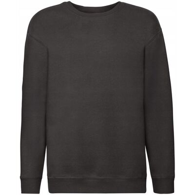 FRUIT OF THE LOOM Bluza Dziecięca Set-In Sweat Czarny R. 7-8(128) FRUIT OF THE LOOM Bluza Dziecięca Set-In Sweat Czarny R. 7-8(128)