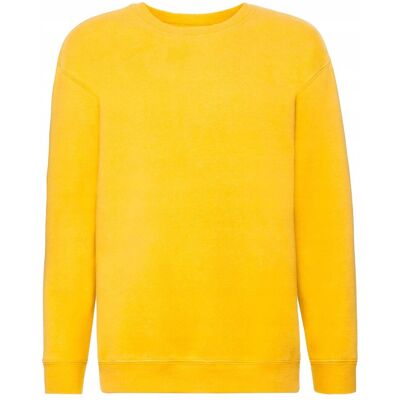 FRUIT OF THE LOOM Bluza Dziecięca Set-In Sweat Sunflower R. 7-8(128) FRUIT OF THE LOOM Bluza Dziecięca Set-In Sweat Sunflower R. 7-8(128)