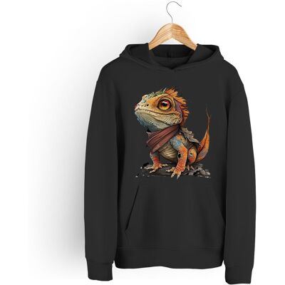 Bluza dziecięca z kapturem agama brodata 116 5made Bluza dziecięca z kapturem agama brodata 116 5made