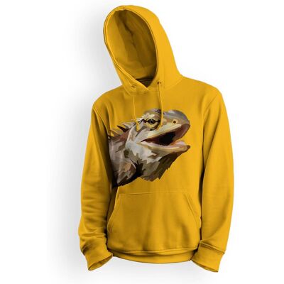 Bluza dziecięca z kapturem agama brodata 140 5made Bluza dziecięca z kapturem agama brodata 140 5made