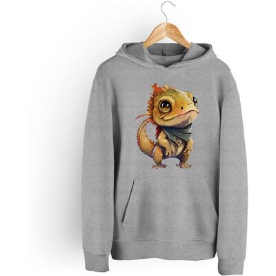 Bluza dziecięca z kapturem agama brodata 152 5made Bluza dziecięca z kapturem agama brodata 152 5made
