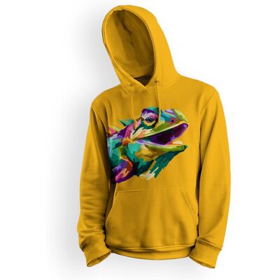 Bluza dziecięca z kapturem agama brodata w kolorach 128 5made Bluza dziecięca z kapturem agama brodata w kolorach 128 5made