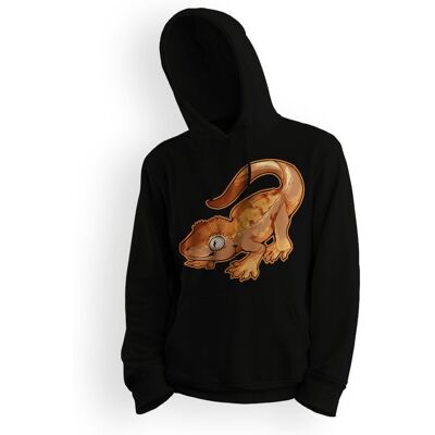 Bluza dziecięca z kapturem gekon orzęsiony 128 5made Bluza dziecięca z kapturem gekon orzęsiony 128 5made