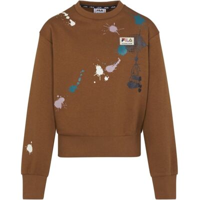 Quiksilver Bluza Dziewczęca Fila Tillburg Dresowa Brązowa-146 Quiksilver Bluza Dziewczęca Fila Tillburg Dresowa Brązowa-146