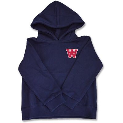 Inny producent Bluza Wood Wood Izzy AA kids hoodie Navy - 10235605-2424-Navy-7-8y Inny producent Bluza Wood Wood Izzy AA kids hoodie Navy - 10235605-2424-Navy-7-8y