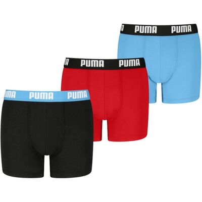 Bokserki chłopięce Puma KIDS 3-PACK 93580708 r 128 Bokserki chłopięce Puma KIDS 3-PACK 93580708 r 128