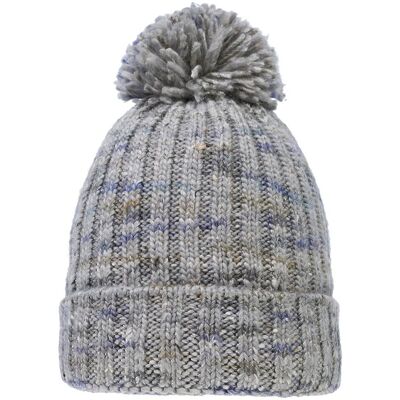 Doll Chłopięca czapka zimowa z pomponem szara Döll r.49 Doll Chłopięca czapka zimowa z pomponem szara Döll r.49