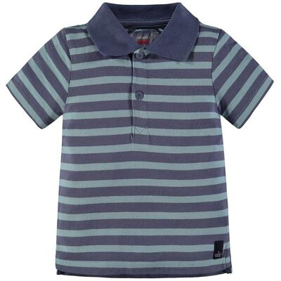 Chłopięca Koszulka Polo Krótki Rękaw Szara Kanz R.80 Chłopięca Koszulka Polo Krótki Rękaw Szara Kanz R.80
