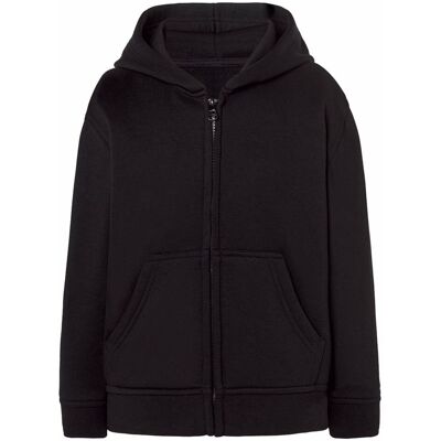 Chłopięca rozpinana bluza z kapturem Born to be superhero czarna Tup Tup r.110/116 Chłopięca rozpinana bluza z kapturem Born to be superhero czarna Tup Tup r.110/116