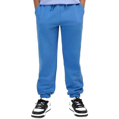 Chłopięce spodnie dresowe 4F joggery M1506 32S niebieski 146 cm Chłopięce spodnie dresowe 4F joggery M1506 32S niebieski 146 cm