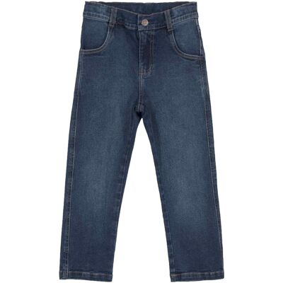 Chłopięce spodnie jeansowe granatowe Up Baby r.86 Chłopięce spodnie jeansowe granatowe Up Baby r.86