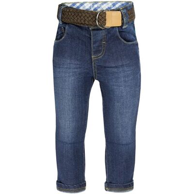 Chłopięce spodnie jeansowe niebieskie Lief r.80 Chłopięce spodnie jeansowe niebieskie Lief r.80