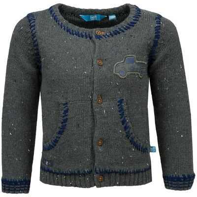 Lief Chłopięcy rozpinany sweter auto szary Life r.98 Lief Chłopięcy rozpinany sweter auto szary Life r.98