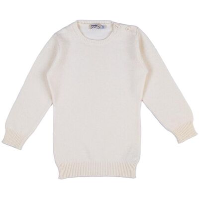 Chłopięcy sweter biały Olimpias r.74 Chłopięcy sweter biały Olimpias r.74