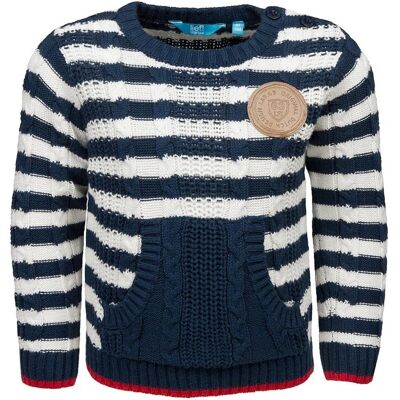 Chłopięcy sweter nierozpinany w paski Lief r.98 Chłopięcy sweter nierozpinany w paski Lief r.98