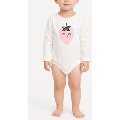 Coccodrillo Białe Body Dziecięce Z Długim Rękawem 68 I3a Coccodrillo Białe Body Dziecięce Z Długim Rękawem 68 I3a