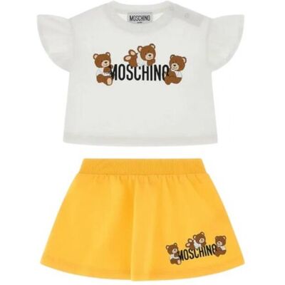 Completo Bambina Moschino Mag01g_lca19 Completo Bambina Moschino Mag01g_lca19