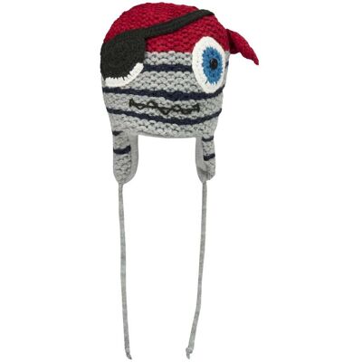 Doll Czapka chłopięca, szaro-czerwona, Döll Doll Czapka chłopięca, szaro-czerwona, Döll