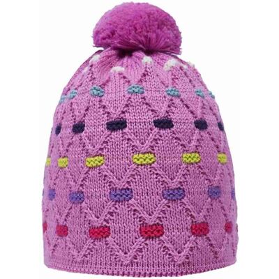 Doll Czapka dziewczęca, różowa, pompon, Döll Doll Czapka dziewczęca, różowa, pompon, Döll