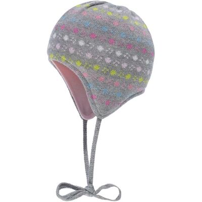 Doll Czapka dziewczęca, szara, Döll Doll Czapka dziewczęca, szara, Döll