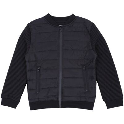 sarcia.eu Czarna bluza pikowana 9-10 lat 140 cm sarcia.eu Czarna bluza pikowana 9-10 lat 140 cm