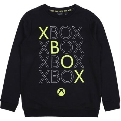 sarcia.eu Czarna, młodzieżowa bluza z długim rękawem Xbox 10-11 lat 146 cm sarcia.eu Czarna, młodzieżowa bluza z długim rękawem Xbox 10-11 lat 146 cm