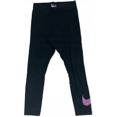 inna (Inny) Czarne legginsy dziewczęce NIKE logo XS inna (Inny) Czarne legginsy dziewczęce NIKE logo XS