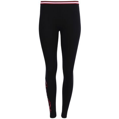 sarcia.eu Czarne legginsy, getry Coca Cola 13-14 lat 164 cm sarcia.eu Czarne legginsy, getry Coca Cola 13-14 lat 164 cm