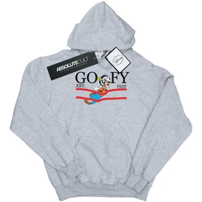 Disney Męska Bluza Z Kapturem Goofy By Nature (S (52-55 Cm) / Jasnoszary) Disney Męska Bluza Z Kapturem Goofy By Nature (S (52-55 Cm) / Jasnoszary)