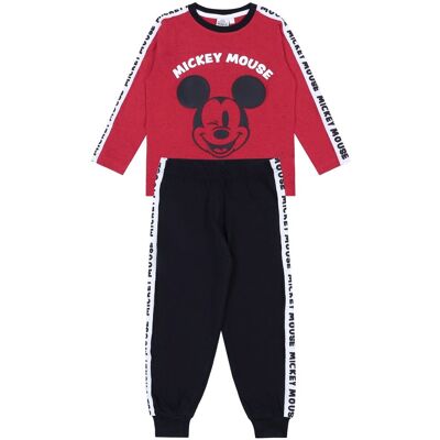 sarcia.eu DISNEY MICKEY MOUSE Piżama czerwono-czarna, długi rękaw 18-24 m 92 cm sarcia.eu DISNEY MICKEY MOUSE Piżama czerwono-czarna, długi rękaw 18-24 m 92 cm