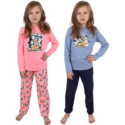 sarcia.eu DISNEY Myszka Mickey Dziewczęca piżama z długimi spodniami, długi rękaw, komplet 2szt. OEKO-TEX 4-5 lat 110 cm sarcia.eu DISNEY Myszka Mickey Dziewczęca piżama z długimi spodniami, długi rękaw, komplet 2szt. OEKO-TEX 4-5 lat 110 cm