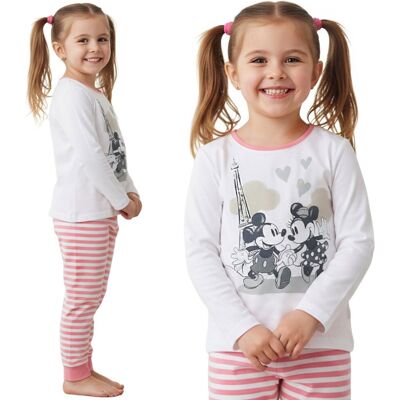 sarcia.eu DISNEY Myszka Mickey Minnie BAWEŁNIANA piżama dla dziewczynki, DWUCZĘŚCIOWA piżamka z długim rękawem, 100% BAWEŁNA 8 lat 128 cm sarcia.eu DISNEY Myszka Mickey Minnie BAWEŁNIANA piżama dla dziewczynki, DWUCZĘŚCIOWA piżamka z długim rękawem, 100% BAWEŁNA 8 lat 128 cm