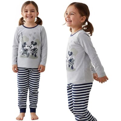 sarcia.eu DISNEY Myszka Mickey Minnie BAWEŁNIANA piżama dla dziewczynki, DWUCZĘŚCIOWA piżamka z długim rękawem 6 lat 116 cm sarcia.eu DISNEY Myszka Mickey Minnie BAWEŁNIANA piżama dla dziewczynki, DWUCZĘŚCIOWA piżamka z długim rękawem 6 lat 116 cm