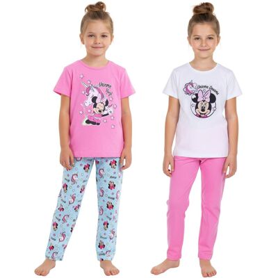 sarcia.eu DISNEY Myszka Minnie KOMPLET 2 sztuki - BAWEŁNIANA piżama dla dziewczynki z długimi spodniami OEKO-TEX 8-9 lat 134cm sarcia.eu DISNEY Myszka Minnie KOMPLET 2 sztuki - BAWEŁNIANA piżama dla dziewczynki z długimi spodniami OEKO-TEX 8-9 lat 134cm