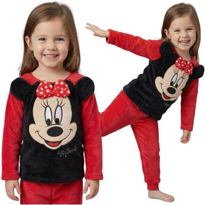 sarcia.eu DISNEY Myszka Minnie POLAROWA piżama dziewczęca, DWUCZĘŚCIOWA piżamka z długim rękawem CIEPŁA 2-3 lat 98 cm sarcia.eu DISNEY Myszka Minnie POLAROWA piżama dziewczęca, DWUCZĘŚCIOWA piżamka z długim rękawem CIEPŁA 2-3 lat 98 cm