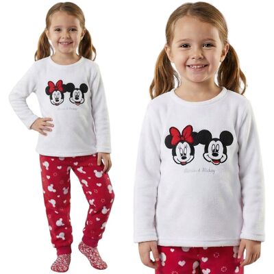 sarcia.eu DISNEY Myszka Minnie Zestaw prezentowy: POLAROWA piżama dziewczęca, DWUCZĘŚCIOWA piżamka z długim rękawem CIEPŁA + SKARPETKI 6-7 lat 122 cm sarcia.eu DISNEY Myszka Minnie Zestaw prezentowy: POLAROWA piżama dziewczęca, DWUCZĘŚCIOWA piżamka z długim rękawem CIEPŁA + SKARPETKI 6-7 lat 122 cm